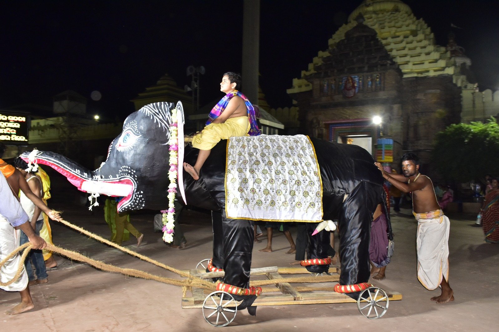 The blind elephant policy proposed in the Shreemandir was concluded by ...