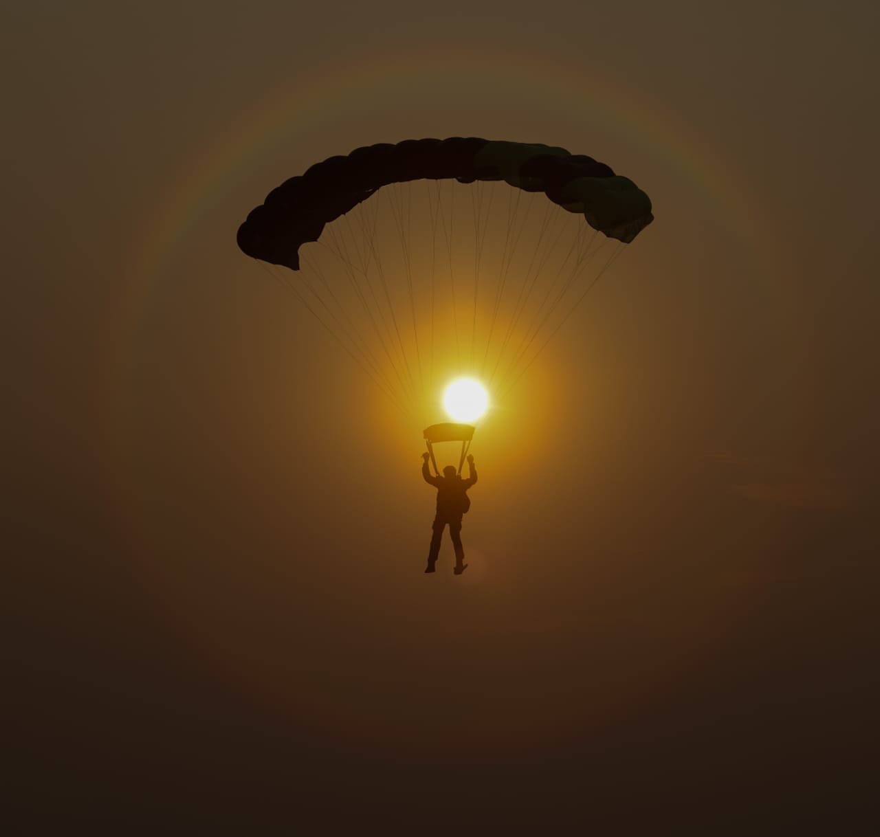 Navy day Parachute